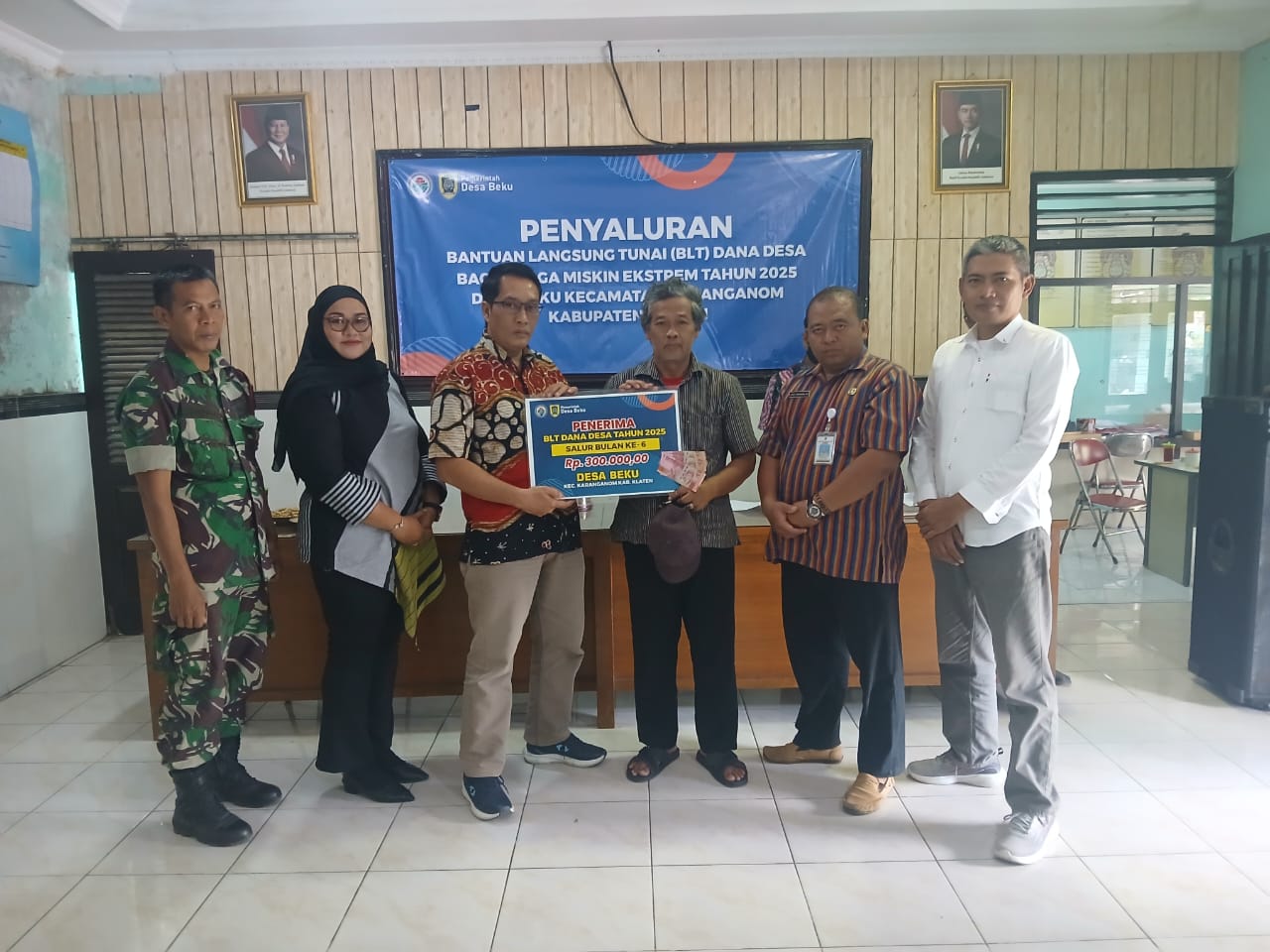 Harapan Babinsa Desa Beku Klaten Saat Amankan Penyaluran BLT Dana Desa Tahun 2025