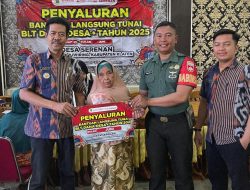 Desa Serenan Klaten Salurkan BLT Dana Desa Tahap VI Tahun 2025, Babinsa Koramil Juwiring Dampingi Penyalurannya