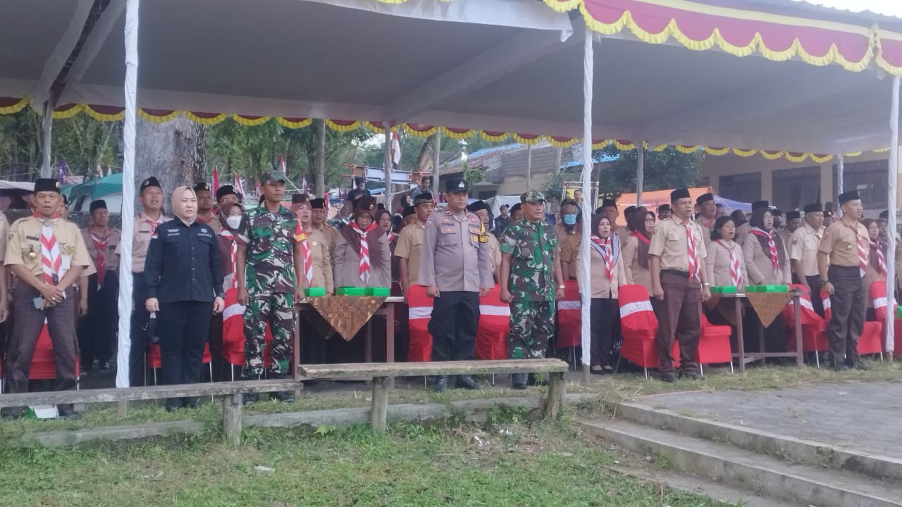 Babinsa Koramil 12/Manisrenggo Hadiri Pembukaan Jambore Kabupaten Klaten Tahun 2025