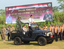 Kodim Klaten Bersama Pemerintah Kabupaten Klaten Gelar Upacara Pembukaan KBMKB Ke-30 Tahun 2025 Di Desa Sudimoro Tulung