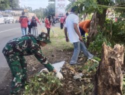 Muspika Polanharjo Bersama Masyarakat Gelar Jumat Bersih Dan Kerja Bakti Lingkungan