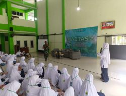 Peran Remaja Dalam Bela Negara, Danramil 24 Klaten Utara Beri Wasbang Santri Baru SMPIT Dan SMAIT PPTQ. Ibnu Abbas Klaten