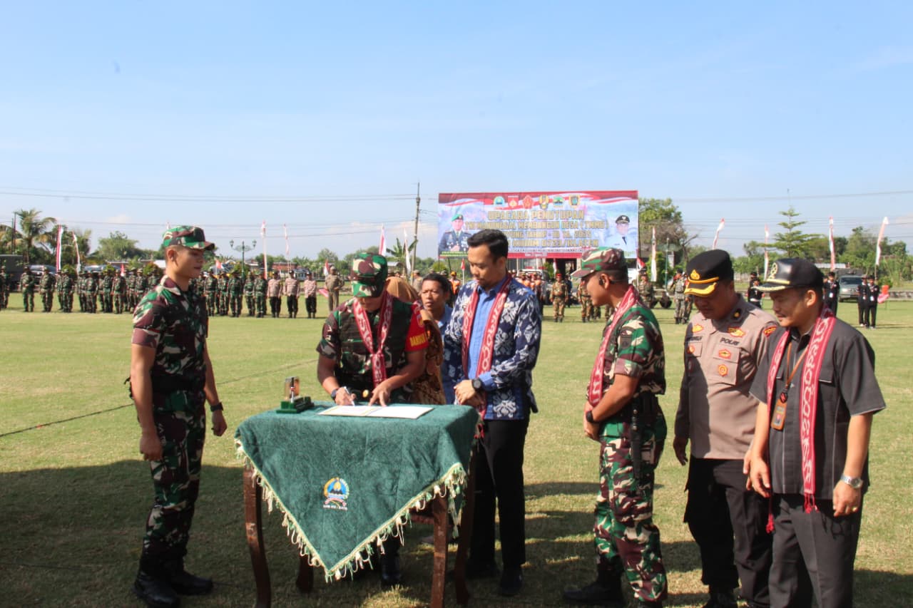 TMMD Sengkuyung Tahap III Kodim 0723/Klaten Rampung 100 Persen, Bukti Sinergi TNI, Pemerintah Dan Masyarakat Bangun Desa Karangwungu