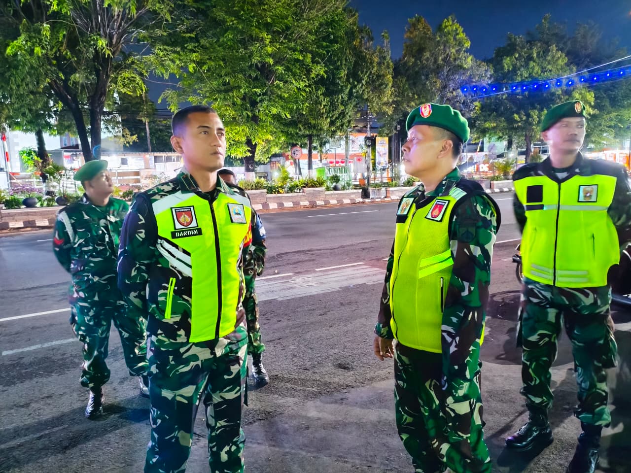 Dandim 0723/Klaten Turun Langsung Pimpin Patroli Malam, Wujudkan Keamanan Dan Ketertiban Masyarakat