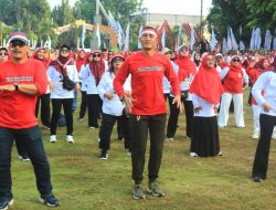 Senam Merah Putih Anti Korupsi Tahun 2025: Wujud Sinergi Untuk Klaten Sehat Dan Bebas Korupsi