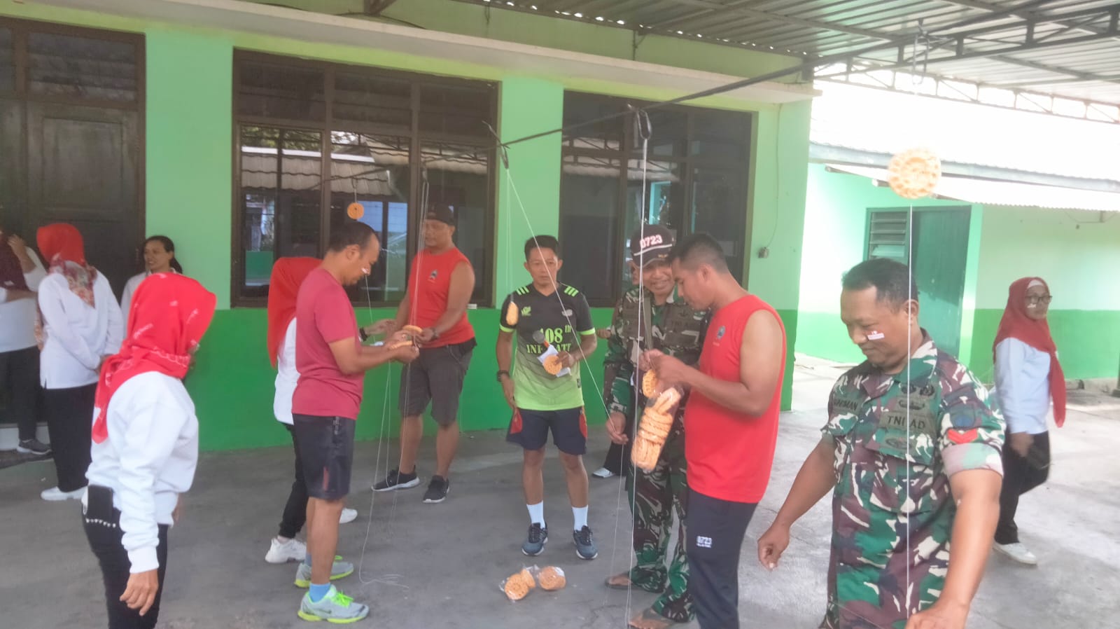 Menggugah Semangat Persatuan, Koramil 22 Wonosari Klaten Gelar Lomba HUT Kemerdekaan