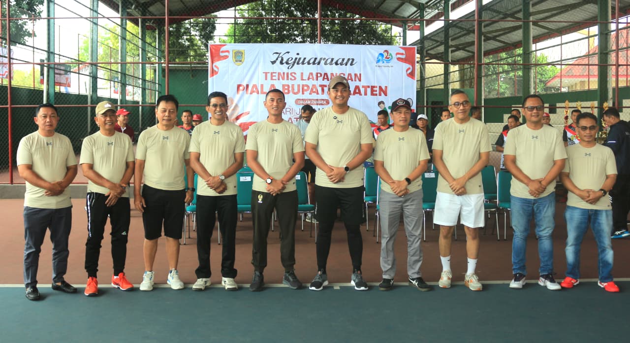 Pemkab Klaten Gelar Turnamen Tenis Piala Bupati 2025, Ajang Silaturahmi Dan Pencetak Atlet Muda