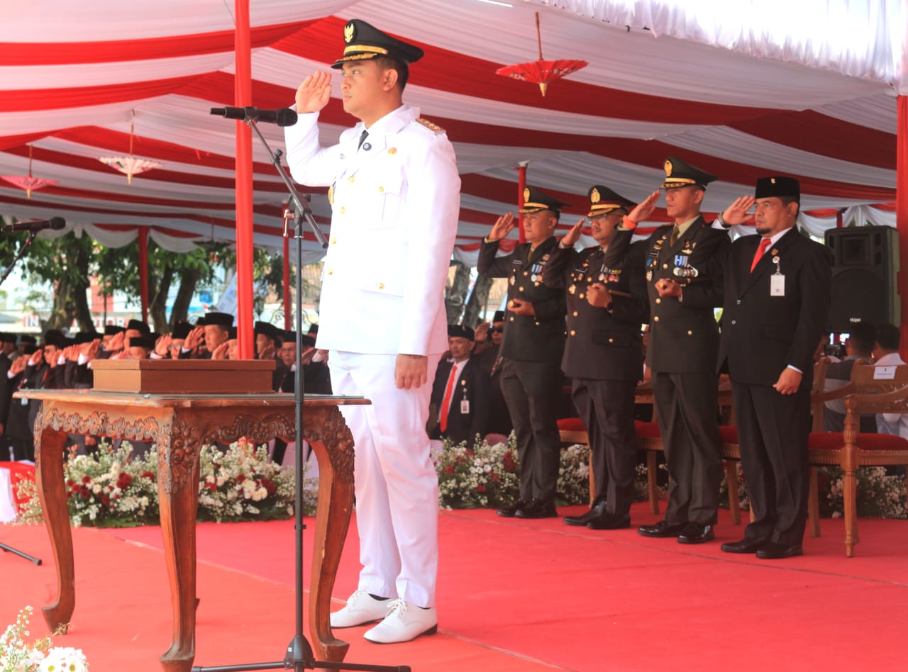 Upacara HUT Ke-80 RI Di Kabupaten Klaten, Momen Kebersamaan Untuk Indonesia yang Bersatu Berdaulat, Rakyat Sejahtera Dan Indonesia Maju