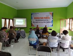 Rapat Konsultasi Publik dan Pemeriksaan Kesehatan Gratis, Babinsa Kelurahan Klaten Sampaikan Ini