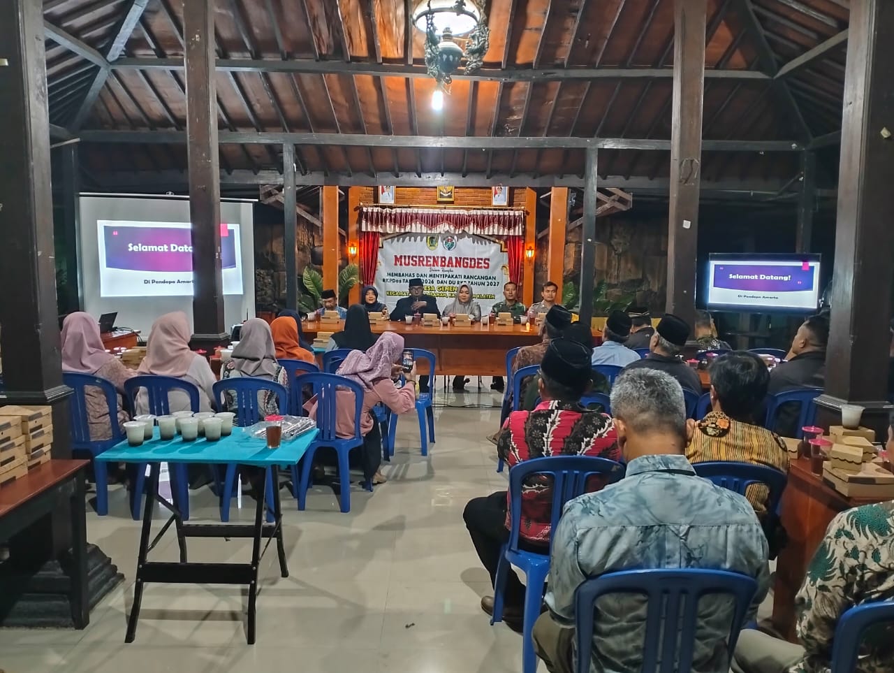 Babinsa Kodim Klaten Hadiri Musrenbang Desa Geneng, Teguhkan Sinergi Menuju Pembangunan Berkelanjutan