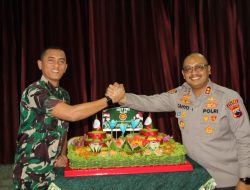 Kejutan Polres Klaten Warnai HUT TNI Ke-80 Di Kodim 0723/Klaten