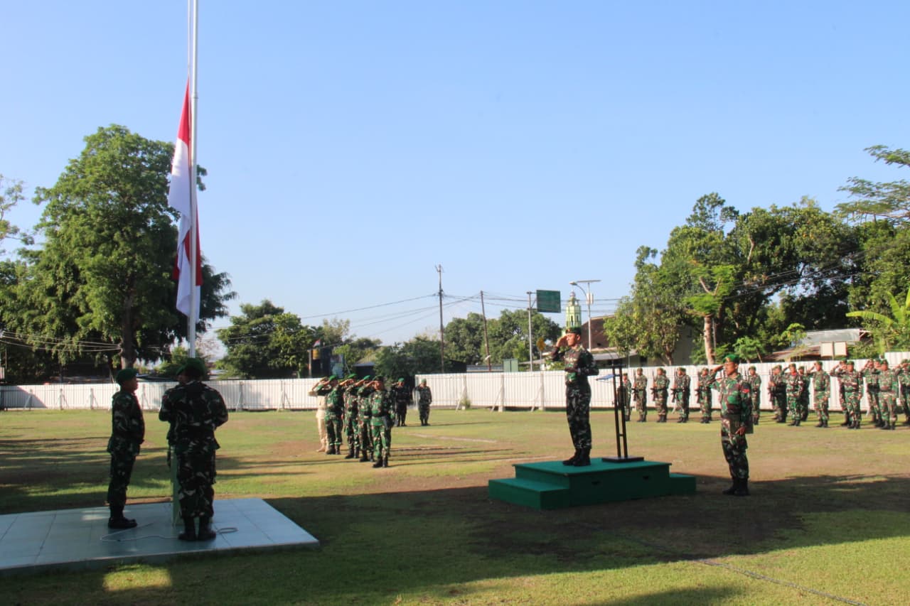 Kodim 0723 Klaten Gelar Upacara Bendera 17-an, Dandim Bacakan Amanat Panglima TNI