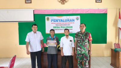 Babinsa Koramil 19/Trucuk Monitoring Penyaluran BLT-DD Tahun 2025 Desa Puluhan Klaten