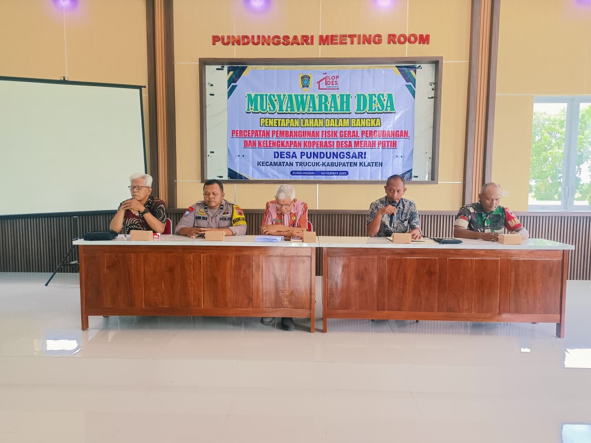 KDKMP Dorong Penguatan Ekonomi Lokal, Babinsa Pundungsari Hadiri Musdes Pembentukan Koperasi Desa