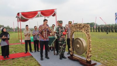 Dandim 0723/Klaten Resmi Tutup KBMKB ke-XXXI Di Desa Gondangsari Juwiring