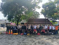 Bati Tuud Koramil 06/Kebonarum Hadiri Apel Siaga Bencana Kecamatan Kebonarum Klaten