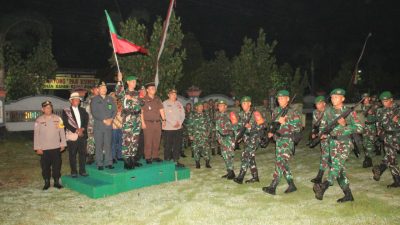 Upacara Serah Terima Peleton Beranting Yudha Wastu Pramuka Jaya Tahun 2025 Digelar Di Desa Pasung Klaten