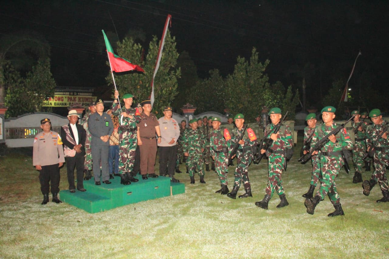 Upacara Serah Terima Peleton Beranting Yudha Wastu Pramuka Jaya Tahun 2025 Digelar Di Desa Pasung Klaten