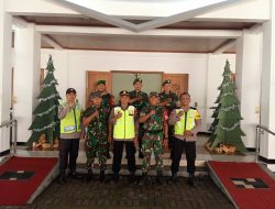 Jelang Ibadah Natal, Koramil 18/Bayat Bersama Polsek Bayat Patroli Dan Pengecekan Kesiapan Gereja