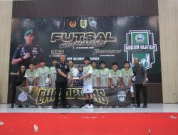 Final Futsal Kodim Klaten Sport Fest 2025 Resmi Ditutup, Ribuan Warga Padati GOR Gelarsena