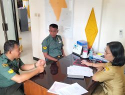 Babinsa Kodim Klaten Perkuat Sinergi Dengan Pemerintah Kelurahan Bareng