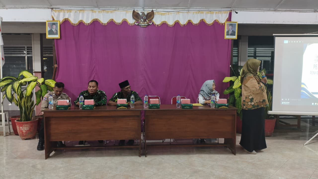 Babinsa Desa Tlogo Klaten Hadiri Sosialisasi Penanggulangan TBC Dan HIV/AIDS