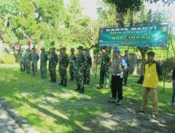 Peringati Hari Juang TNI AD Tahun 2025, Kodim 0723/Klaten Gelar Karya Bakti Di Vihara Bodhivamsa