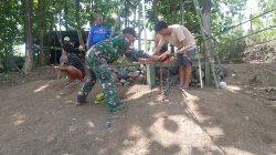 Prajurit Kodam IV Diponegoro bersinergi hadirkan Jembatan bagi Warga Kalikurmo