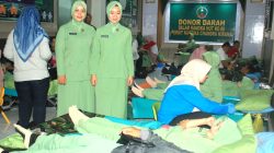 Kodim 0723/Klaten Gelar Donor Darah Peringati HUT Persit KCK Ke-80 Tahun 2026