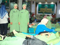 Kodim 0723/Klaten Gelar Donor Darah Peringati HUT Persit KCK Ke-80 Tahun 2026