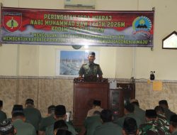 Kodim 0723/Klaten Peringati Isra Mi’raj Nabi Muhammad SAW 1447 H/2026 M