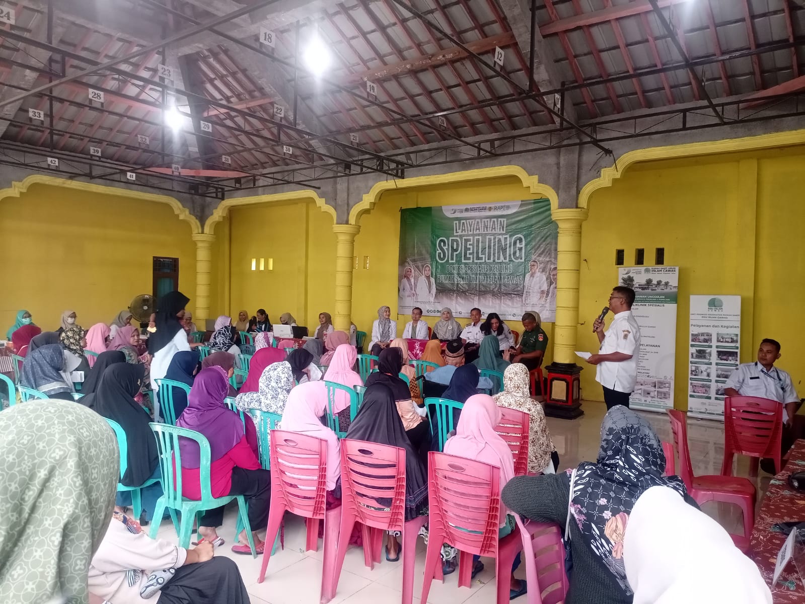 Babinsa Koramil Bayat Hadiri Layanan Speling RSI Cawas Dukung Akses Kesehatan Warga Nengahan Klaten