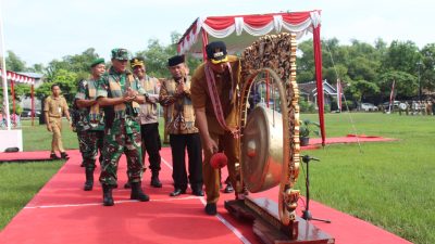 Bupati Klaten Buka Karya Bakti Mandiri Klaten Bersinar Ke-32 TA 2026 Di Desa Mlese Cawas