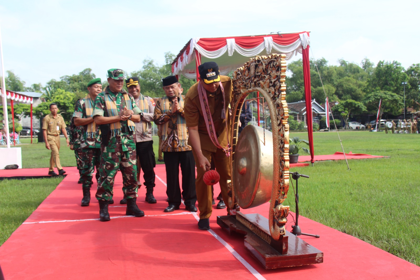 Bupati Klaten Buka Karya Bakti Mandiri Klaten Bersinar Ke-32 TA 2026 Di Desa Mlese Cawas
