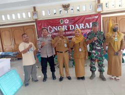 Danramil 09/Prambanan Klaten Bersama Babinsa Ikuti Donor Darah Wujud Solidaritas Kemanusiaan