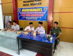 Babinsa Ngaren Pedan Hadiri Musrenbangdes 2027 Dan Musdesus Penetapan KPM BLT DD TA 2026