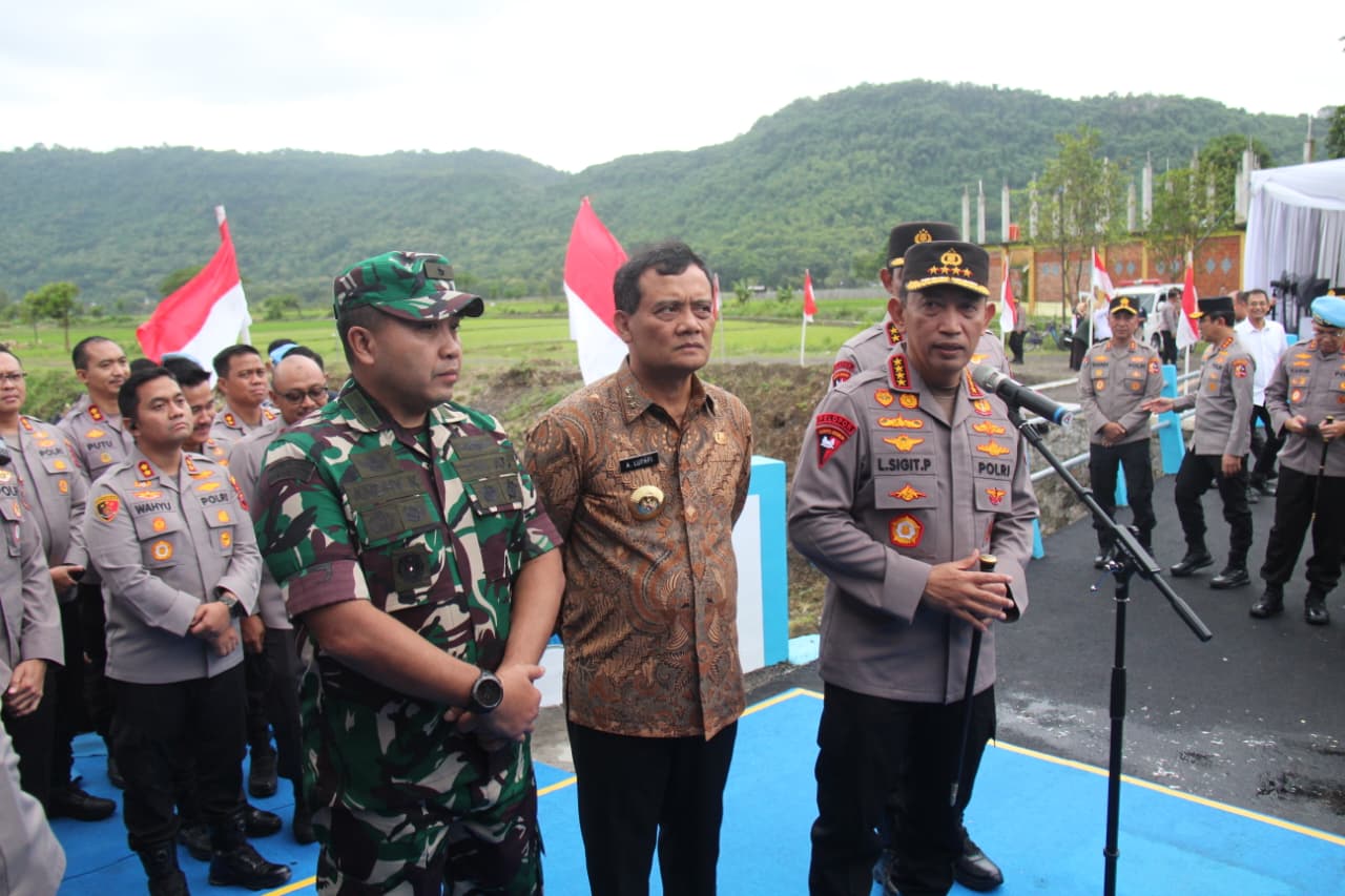 Peresmian Jembatan Merah Putih Presisi Di Prambanan, Dukung Aksesibilitas Dan Perekonomian Masyarakat