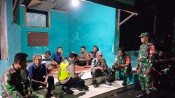 Sinergitas TNI-Polri Dan Komduk, Koramil 09/Prambanan Gelar Patroli Humanis Di Kemudo Klaten