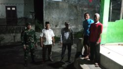 Jaga Kondusifitas Bulan Ramadhan, Babinsa Tambakan Bersama Komduk dan Linmas Intensifkan Patroli Malam