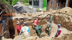 Pembangunan Jembatan Gantung Garuda  Di Bayat Terus Dikebut, Progres Lampaui Target