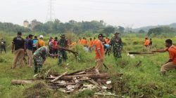 Kodim 0723/Klaten Dukung Gerakan Klaten Asri Melalui Karya Bakti di Rowo Jombor