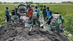 Sinergi TNI Dan Warga Percepat Pembangunan Infrastruktur Desa