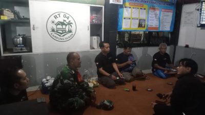 Babinsa Koramil 05/Jatinom Intensifkan Patroli Wilayah Jelang Ramadhan 2026