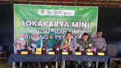 Danramil 15/Polanharjo Hadiri Lokakarya Mini Lintas Sektoral Bidang Kesehatan Di Polanharjo