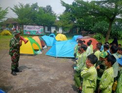 Babinsa Koramil 15/Polanharjo Berikan Pembinaan Kepemimpinan Dan Disiplin kepada Siswa Ibnu Abbas Klaten