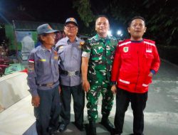 Babinsa Koramil 23/Ceper Tingkatkan Kamtibmas Melalui Patroli Malam