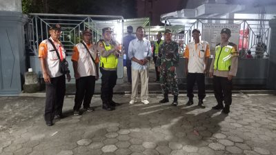 Bati Tuud Koramil 20/Cawas Bersama Muspika Sambangi Pos Kamling Desa Nanggulan Klaten