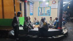 Patroli Siskamling, Babinsa Karanganom Klaten Pastikan Lingkungan Warga Aman