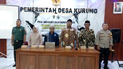 Babinsa Desa Kurung Hadiri Pra Musyawarah Desa Verifikasi Dan Validasi Data Penerima PKH, BPNT Dan PBI-JK