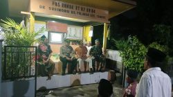 Danramil 19/Trucuk Bersama Muspika Tinjau Poskamling Desa Puluhan Klaten